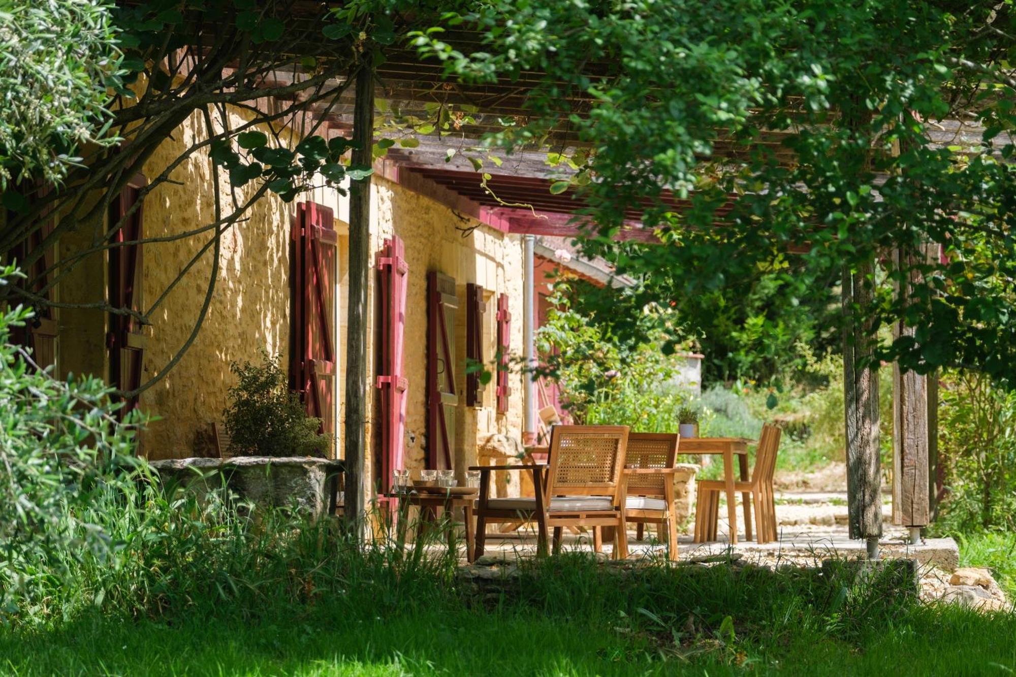 La Maison De Jennie Saint-Andre-d'Allas Bagian luar foto